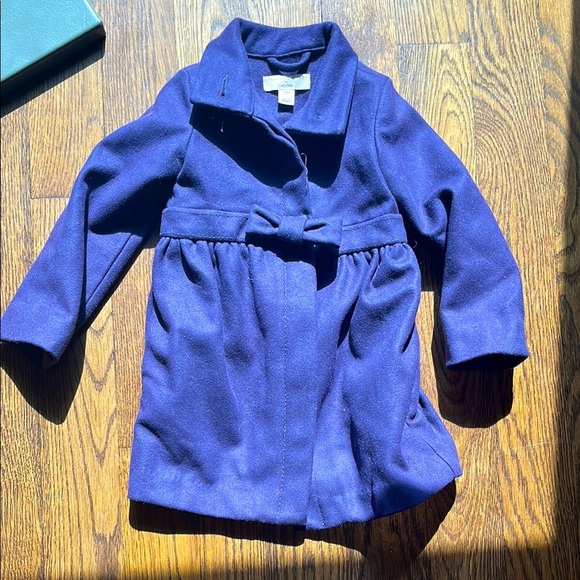 Stella Mcartney/baby Gap 3yrs Kids purple Coat - Picture 1 of 2